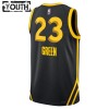 NBA Golden State Warriors Trikot Draymond Green Nike 2023-24 City Edition Schwarz Swingman - Kinder